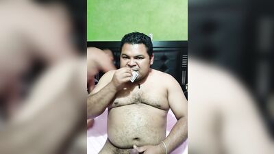 Amateur Mexican chaps are bonking in front of the cam