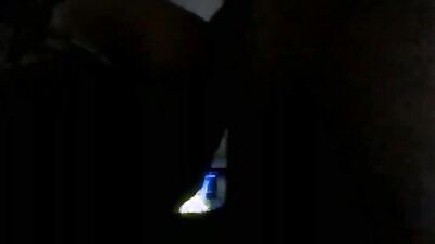 Lad rides his huge dido in front of the cam