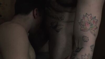 Pretty bloke gets doggystyled hard in this hot gay scene