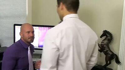 Mitch Vaughn & Spencer Williams are screwing inside the office