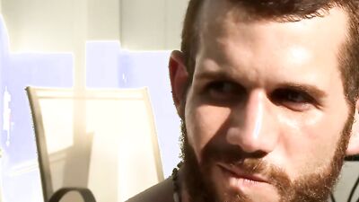 Trey Turner and his bearded bud are barebacking in the motel