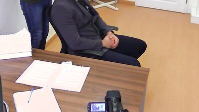 Cute amateur chap is ass-fucked on the table by a stranger