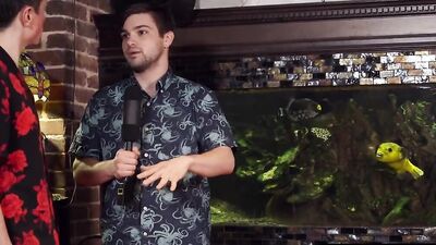 Johnny Rapid & Jack are bonking on top of the pool table