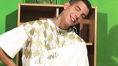Horny Latino is craving for his next door bud's hard schlong