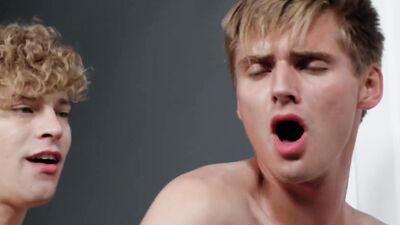 Ashton Silvers and his stepbrother are enjoying in some hard anal drilling
