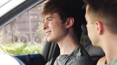 Evan Knox and his pretty bud are fucking in the bedroom