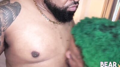 Horny Anthony and his bear bud Dj Thunder enjoy in some action