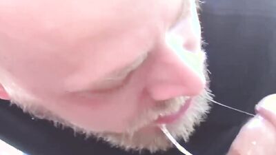 Chandler Scott & Jace Chambers are enjoying in outdoor cock sucking