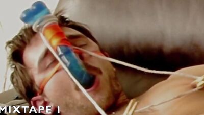 Max Spade is playing with his cock in this compilation video