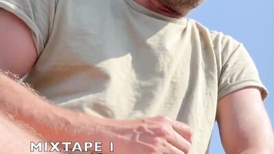 Max Spade is playing with his cock in this compilation video