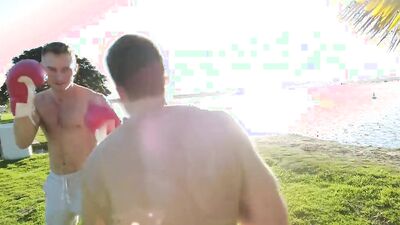 David Skylar and his boyfriend are enjoying in hard bareback