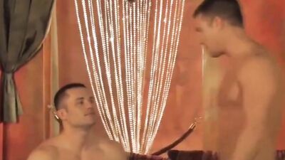 Naughty gay bloke is having fun in some hot gay performance