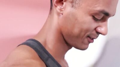 Marco Lorenzo and his bud are barebacking in this hot scene