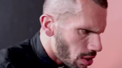 Marco Lorenzo and his bud are barebacking in this hot scene