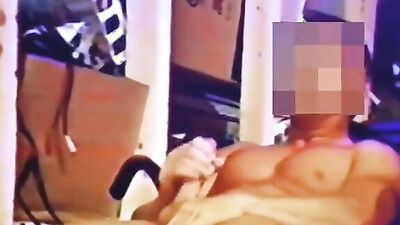 Horny dude is playing with his wood in this hot compilation video