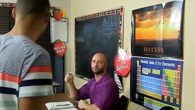 David Chase & Robbie Anthony are shagging in the class room