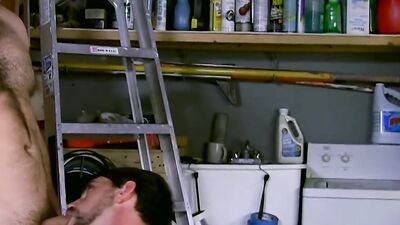 David Chase & Joe Parker are fucking in the garage