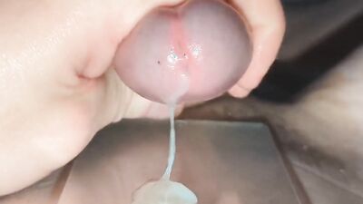 A compilation video of a lad jerking off his hard dong