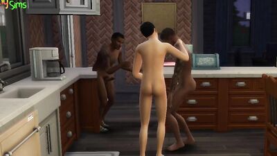 Kevin & Jerry are enjoying in some hard anal drilling action