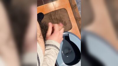 Amateur student jerks his tiny pecker in this homemade footage