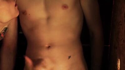 Amateur virgin gets his tight hole nailed with a hard schlong