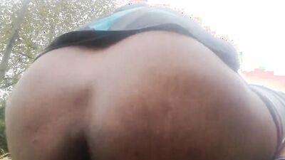 Perverted Jamaican bloke is having some fun in this solo performance