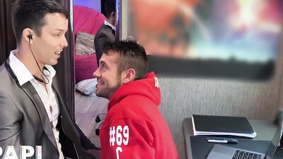 Dante Colle & Nic Sahara are having sex in the office