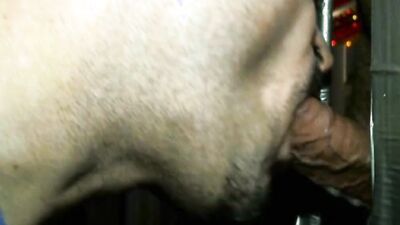 Bloke is getting a nice slimy bj in this close-up video