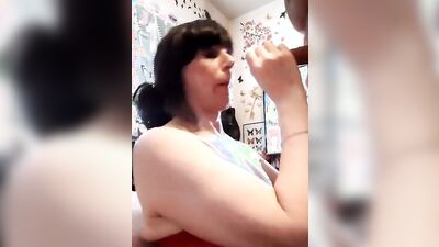 Dude gets his pecker stroked in this hot homemade video