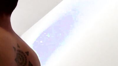 Good looking amateur dude masturbates in front of the camera