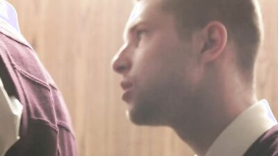 Two horny lads Benjamin Blue & Ryan Jacobs are screwing