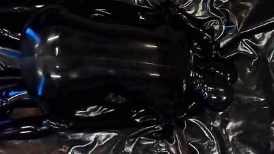 Full leather gay dudes are sucking each other's hard prick