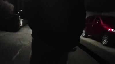 Bloke films himself while he's running naked through the streets