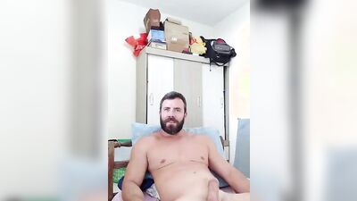 Fellow plays with his dick in a fan requested amateur video