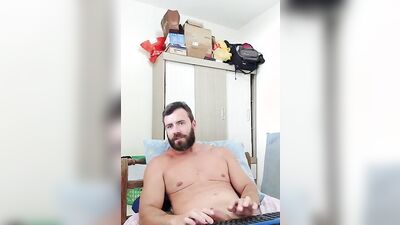 Fellow plays with his dick in a fan requested amateur video