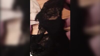 Horny femboy films himself as he's jerking his tiny pecker