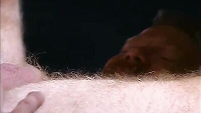 Horny dude's ass is getting destroyed with huge black dildo