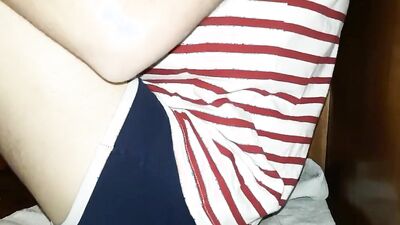 Caspian Play plays with his prick and ass in this close-up video
