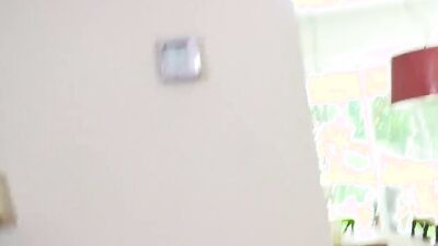 Masked Jackson is jekring his prick while he's home alone