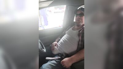 Job Site and older fellow are shagging in this video