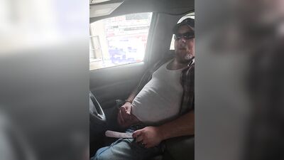Job Site and older fellow are shagging in this video
