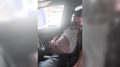 Job Site and older fellow are shagging in this video