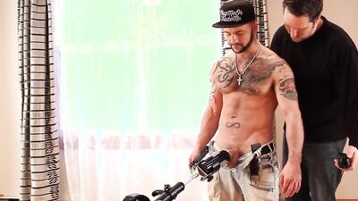 Manuel Deboxer gets his ass destroyed in this homemade hot video