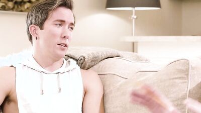 Isaac Parker & Jay Tee are barebacking on the couch