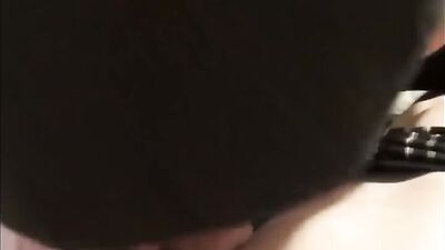 Bionic Bulge is sucking mate's hard prick in this close-up video