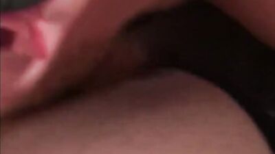 Bionic Bulge is sucking mate's hard prick in this close-up video