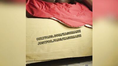Naughty African dude is riding mate's BBC in front of the cam