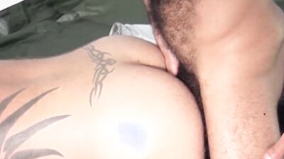 Amir Badri & Marc Angelo are barebacking in this hot video