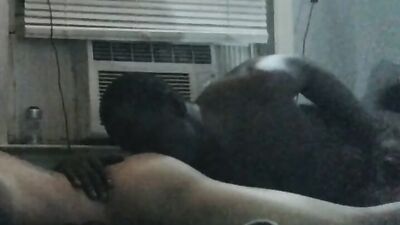 Homemade footage of two horny chaps having sex in the bedroom