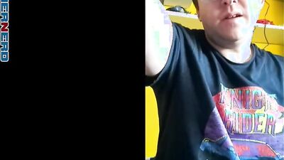 Round ass chap is riding his favorite toy in fan requested video